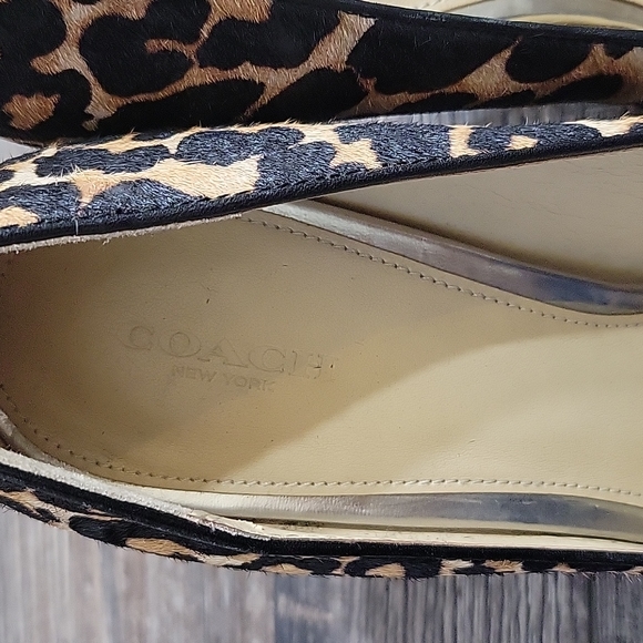 Coach Cheeta Leather Stilettos - Picture 3 of 13